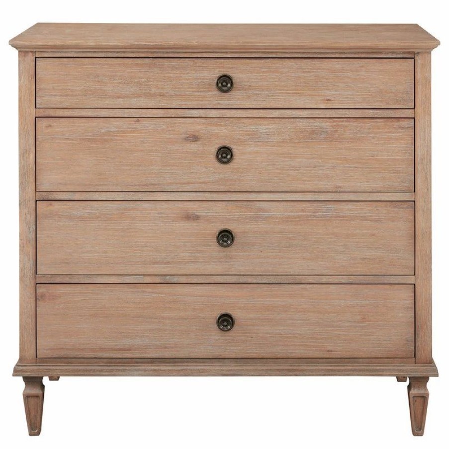 Dressers * | Olliix Madison Park Signature Victoria Nightstand, 4-Drawer Dresser