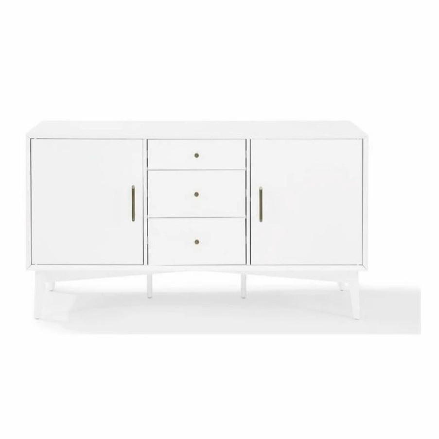 Buffets & Sideboards * | Crosley Landon Buffet, White