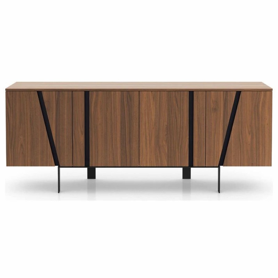 Buffets & Sideboards * | Modloft Mott Sideboard, Walnut