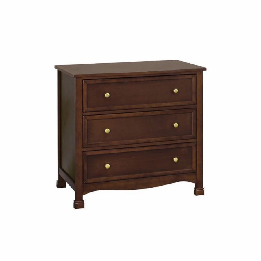 Dressers * | Davinci Kalani 3 Drawer Dresser In Espresso