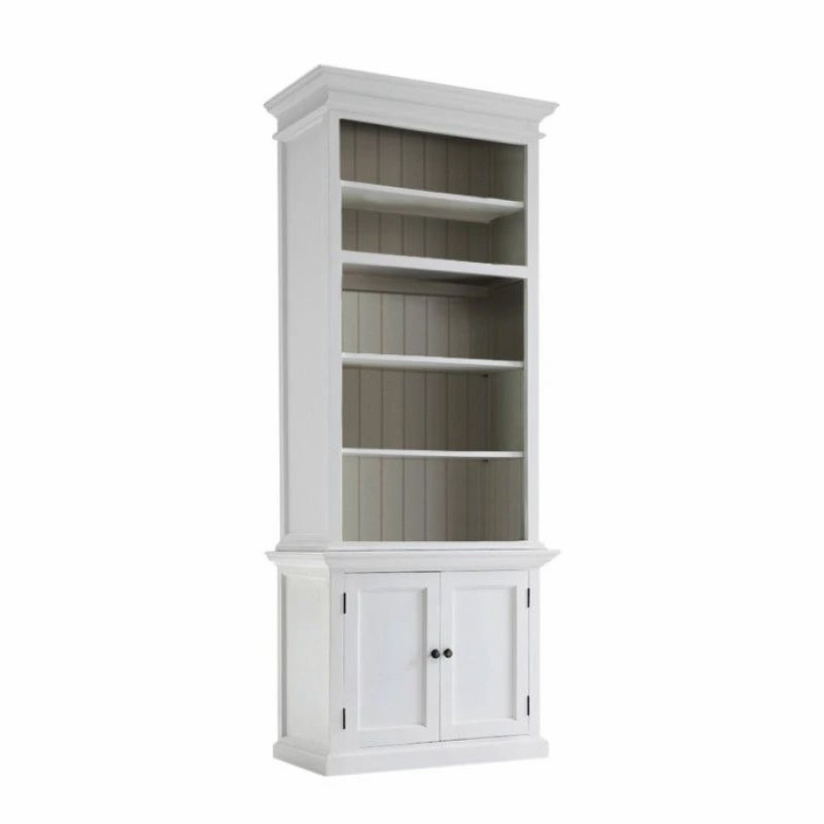 China Cabinets & Hutches * | Novasolo Halifax Single Bay Hutch Unit