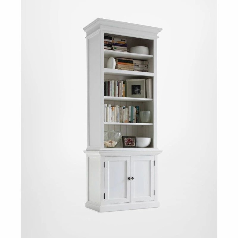 China Cabinets & Hutches * | Novasolo Halifax Single Bay Hutch Unit