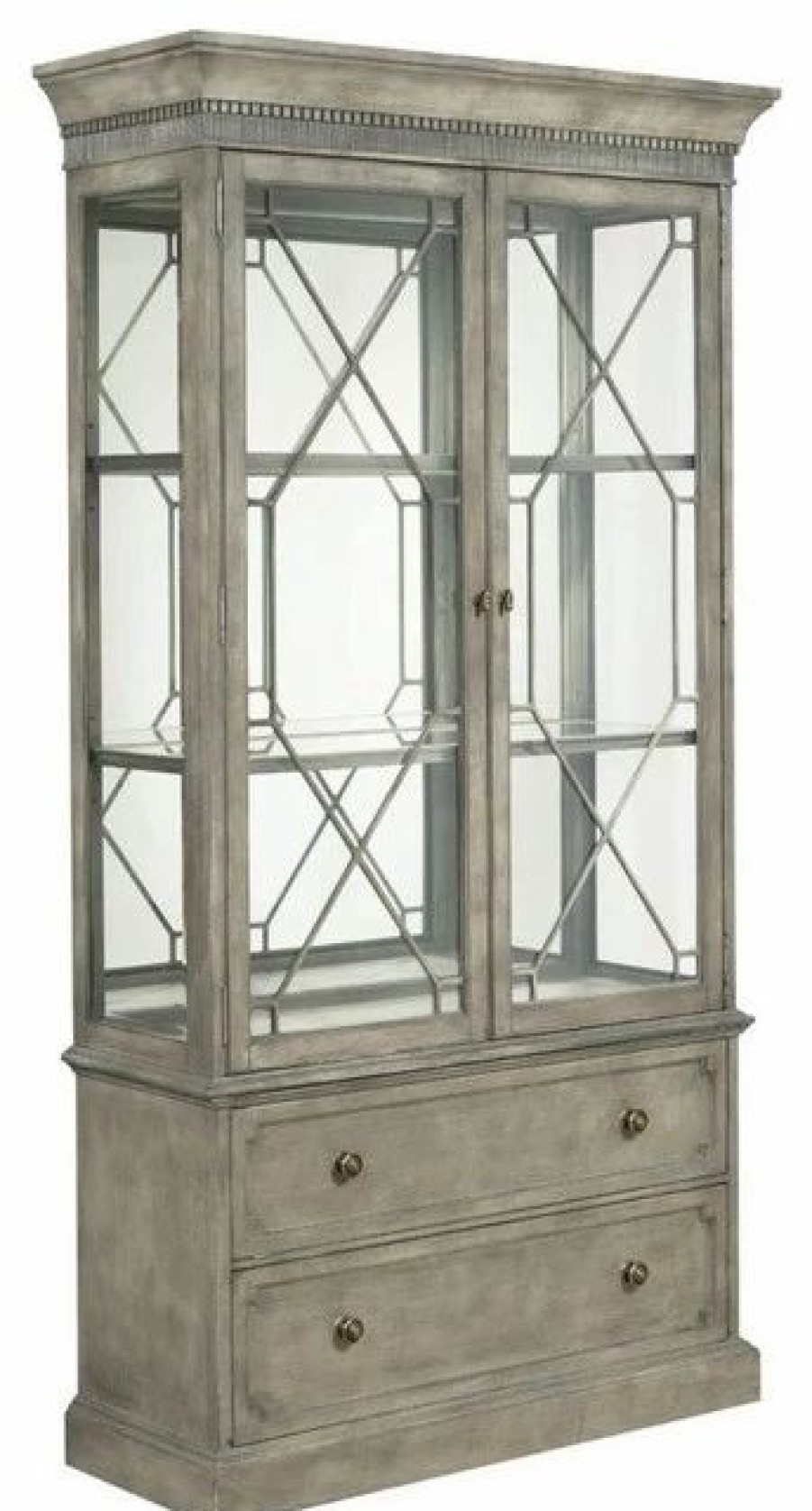 China Cabinets & Hutches * | American Drew Savona Larsson Display Cabinet