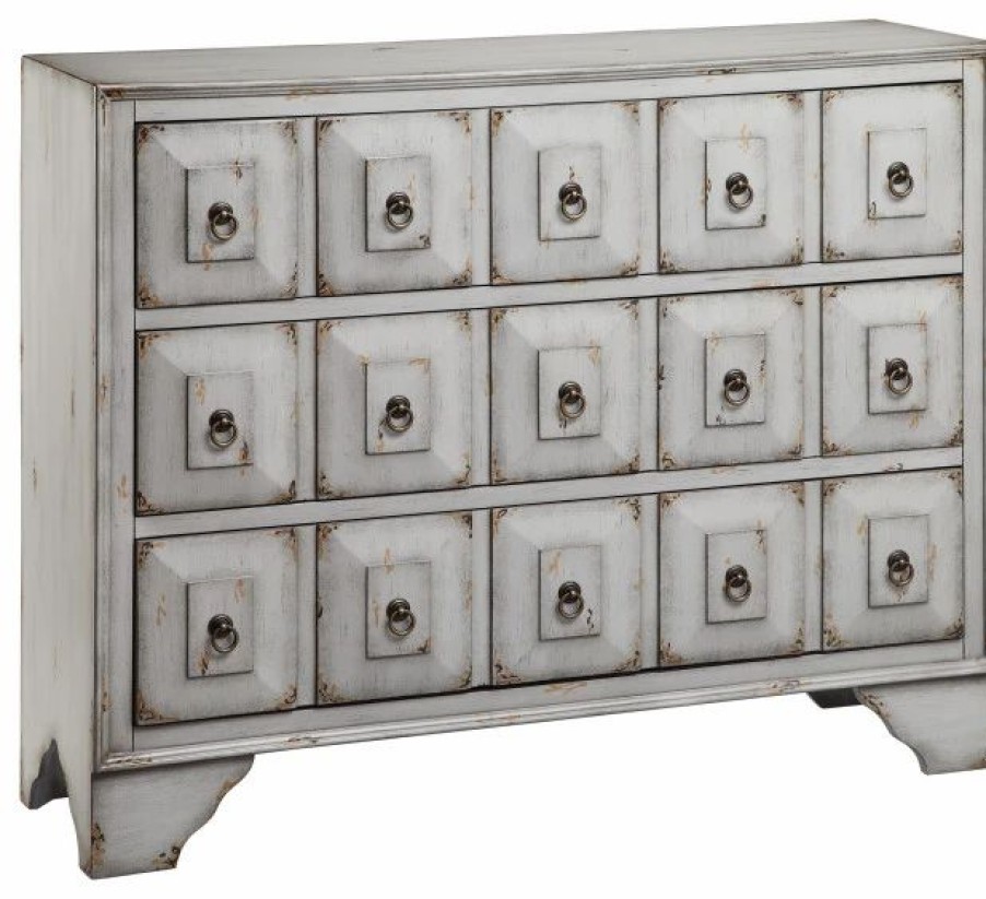 Accent Chests & Cabinets * | Elk Home 13085 Mohala 3-Drawer Chest, Aegean Mist