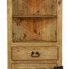 China Cabinets & Hutches * | Sci Rustic Corner Curio Cabinet