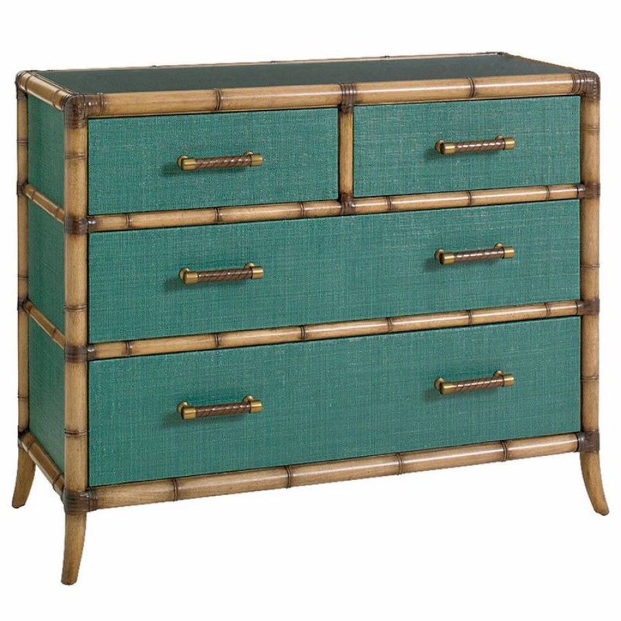 Accent Chests & Cabinets * | Tommy Bahama Home Pacific Teal Chest