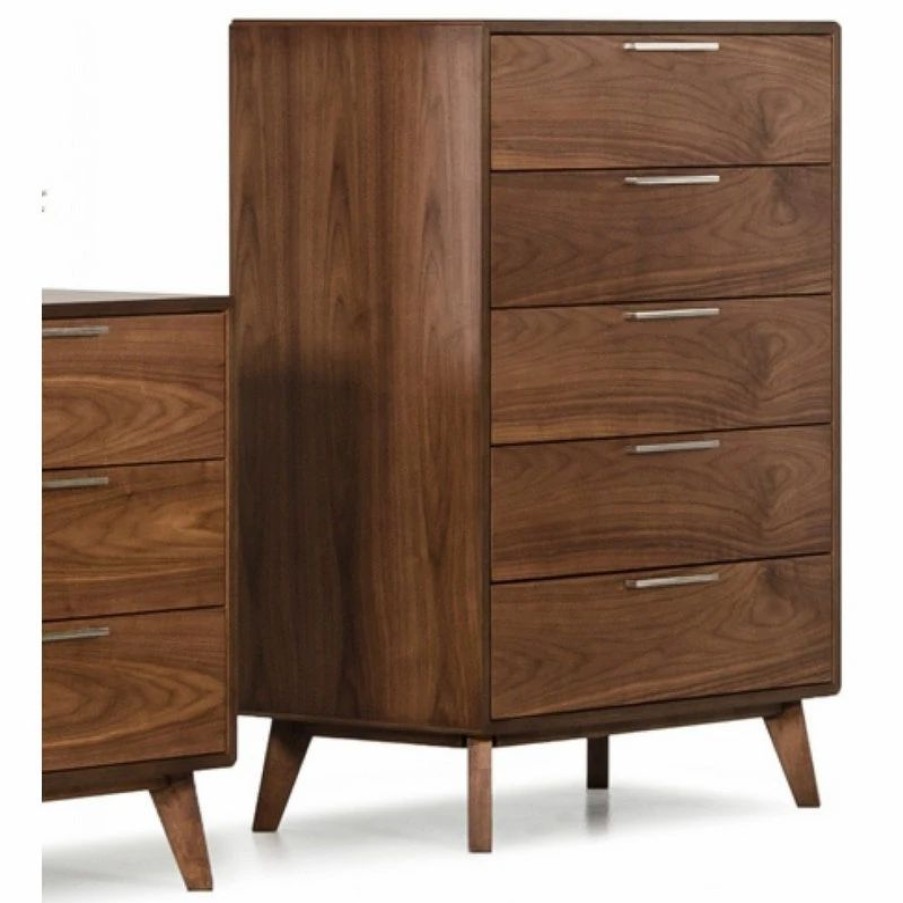 Dressers * | Vig Furniture Inc. Nova Domus Soria Walnut Chest