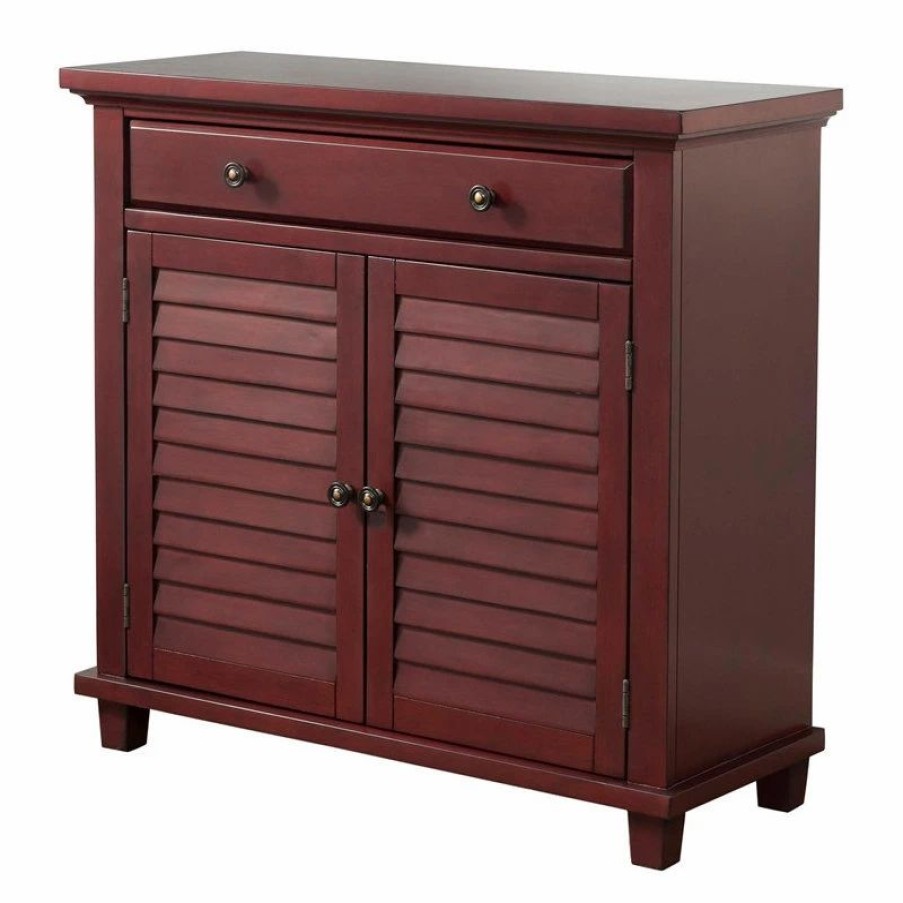 Accent Chests & Cabinets * | Bowery Hill Accent Chest In Cherry