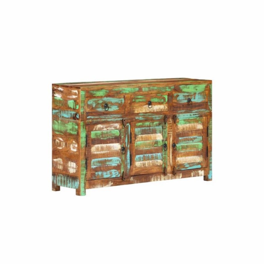 Buffets & Sideboards * | Vida Xl International B.V. Vidaxl Sideboard Solid Wood Reclaimed Storage Wooden Side Cabinet Furniture