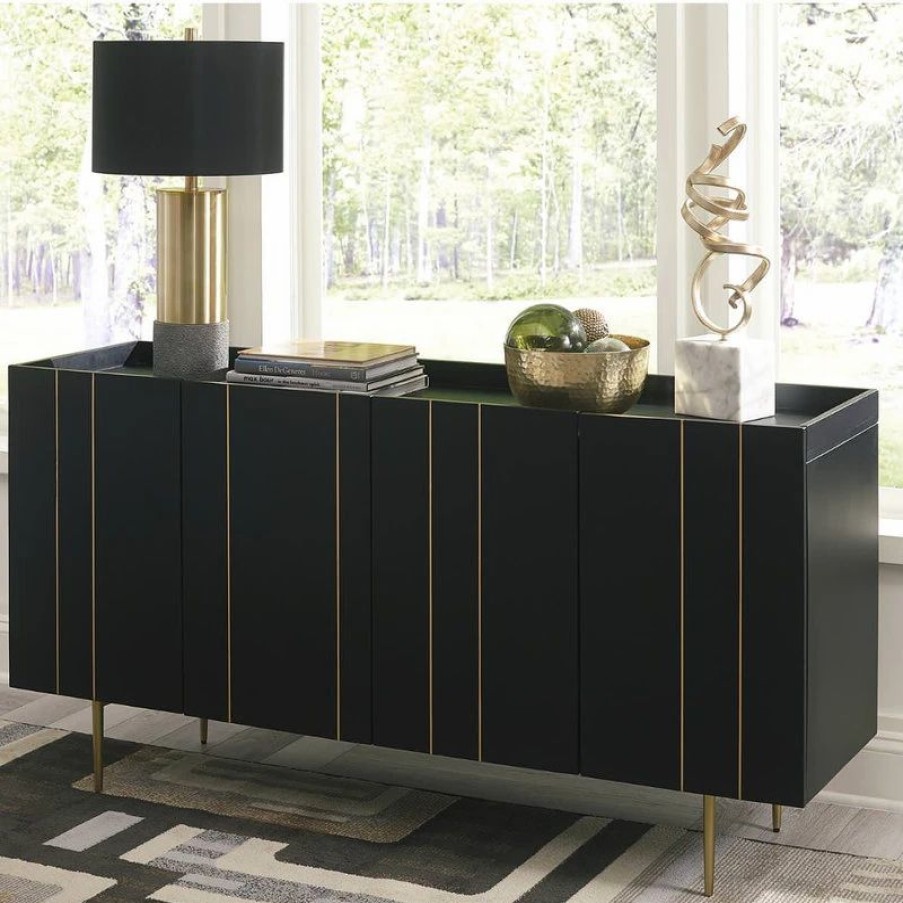 Buffets & Sideboards * | Signature Design Of Ashley Brentburn Accent Cabinet