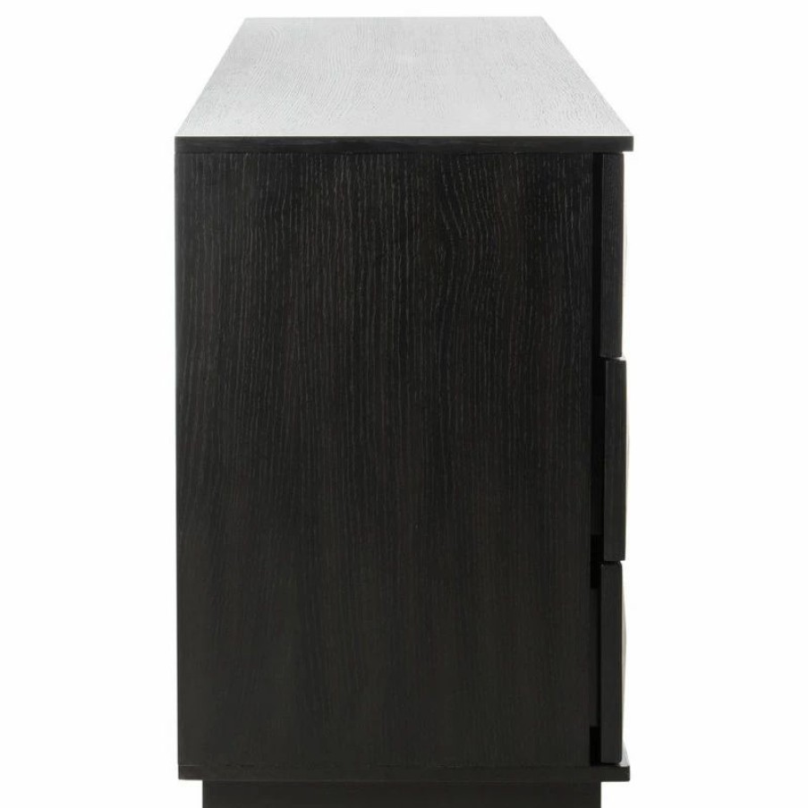 Dressers * | Safavieh Patty 6 Drawer Dresser, Black