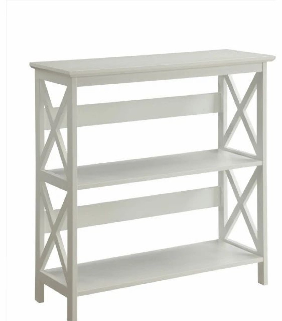 Bookcases * | Convenience Concepts Oxford 3 Tier Bookcase