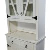 China Cabinets & Hutches * | Eagle Furniture Farmhouse Kitchen Dining Hutch And Buffet, Bright White