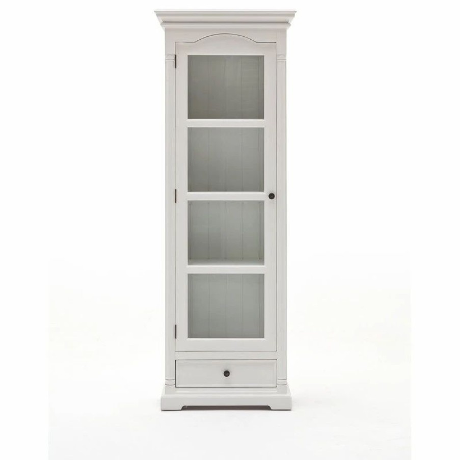 China Cabinets & Hutches * | Novasolo Provence Glass Cabinet