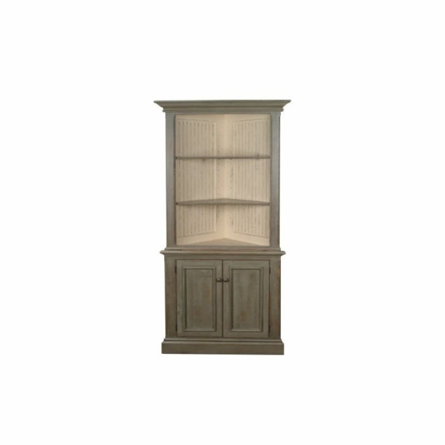 China Cabinets & Hutches * | David Lee Furniture Heritage Corner Cabinet