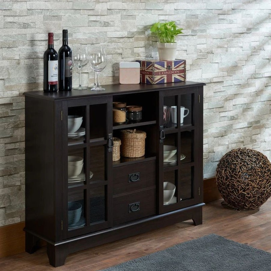 Buffets & Sideboards * | Acme Furniture Acme Dubbs Cabinet, Espresso