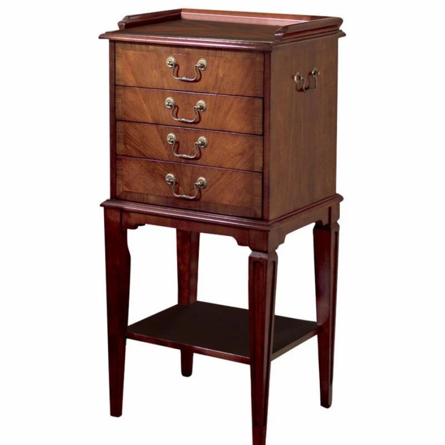 Accent Chests & Cabinets * | Butler Specialty Company Silver Chest, Plantation Cherry