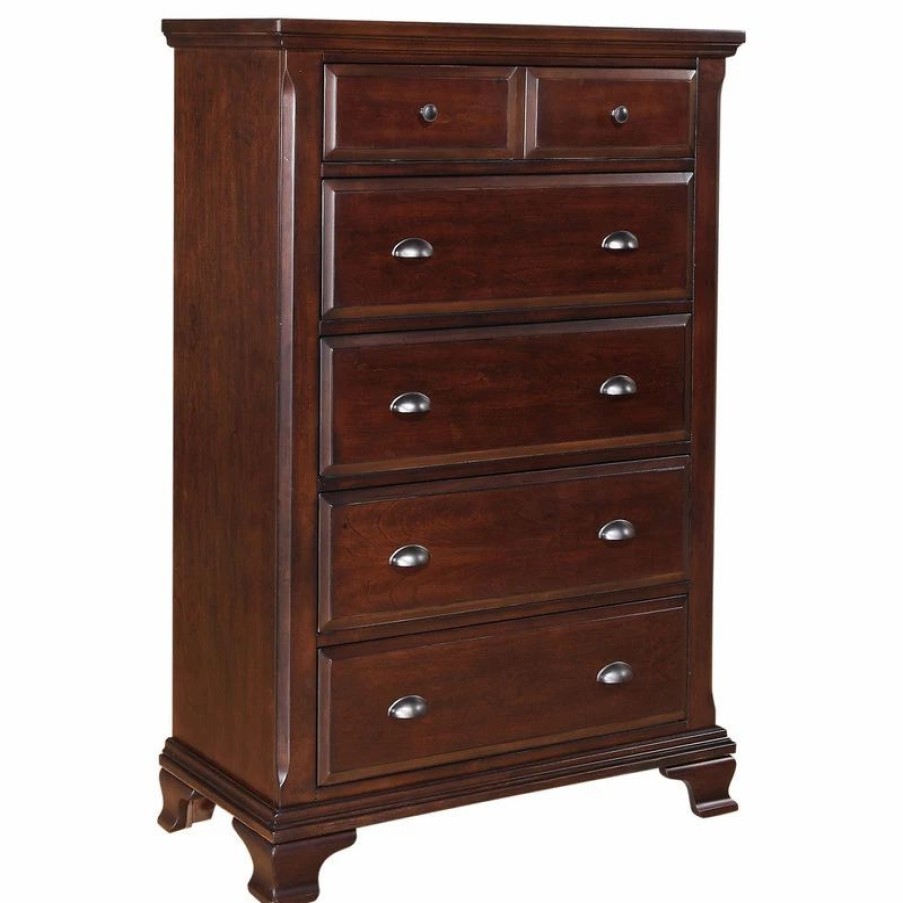 Dressers * | Elements Picket House Furnishings Brinley Cherry Chest Cn600Ch