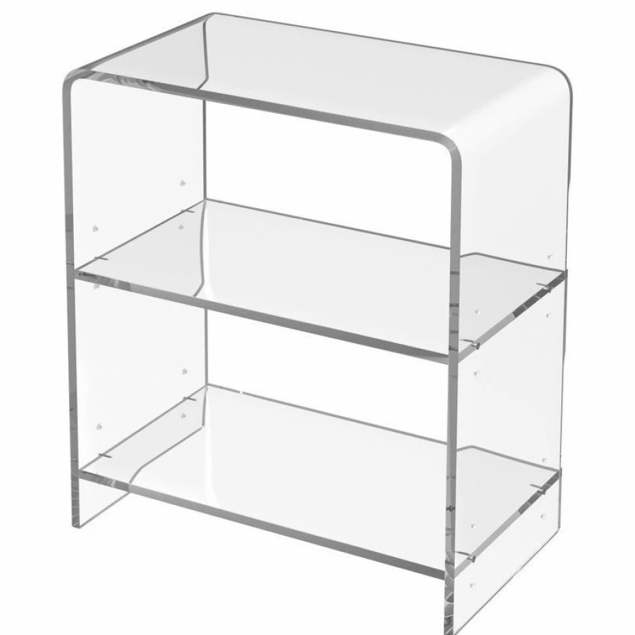 Bookcases * | Butler Specialty Company Butler Crystal Clear Acrylic Bookcase