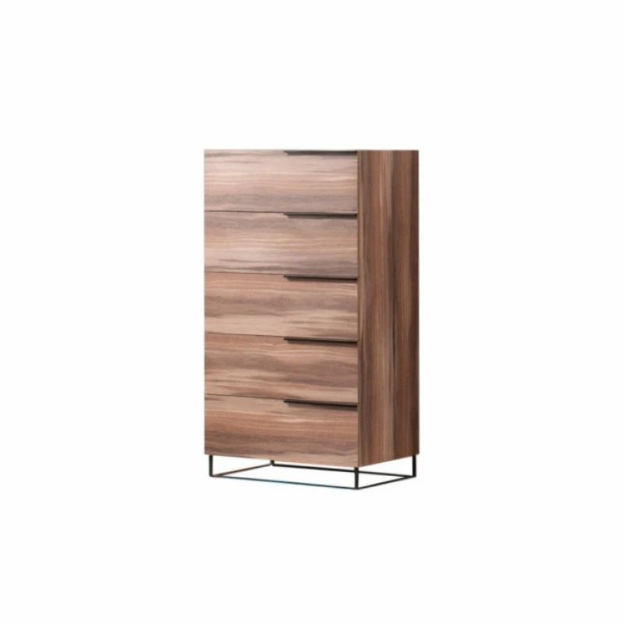 Dressers * | Vig Furniture Inc. Nova Domus Matteo Italian Modern Walnut Chest