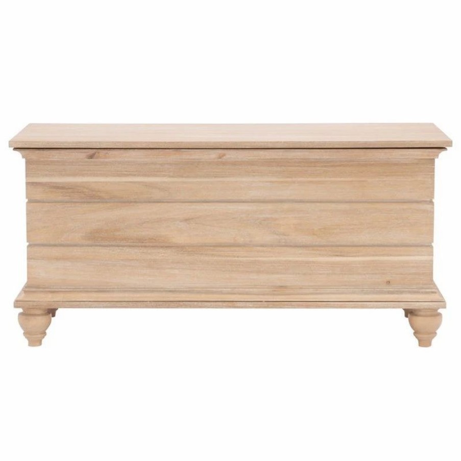 Accent Chests & Cabinets * | Linon Home Decor Products Linon Whitehurst Wood Cedar Chest In Natural