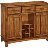 Buffets & Sideboards * | Homestyles Buffet Of Buffets Wood Buffet In Brown