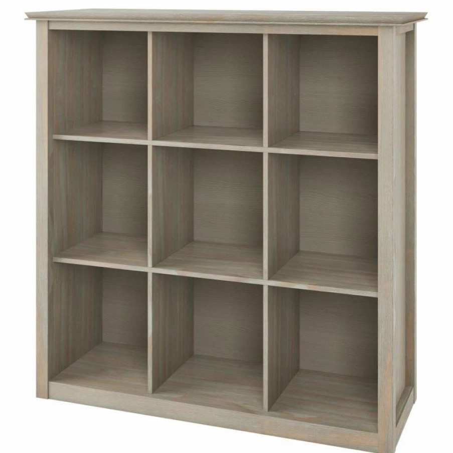 Bookcases * | Simpli Home Ltd. Artisan 9 Cube Bookcase And Storage Unit