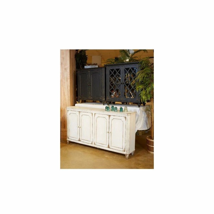 Buffets & Sideboards * | Ashley Furniture Industries Mirimyn Door Accent Cabinet, Antique White T505-560