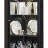 China Cabinets & Hutches * | Pulaski Furniture Pulaski Oxford Black Corner Curio