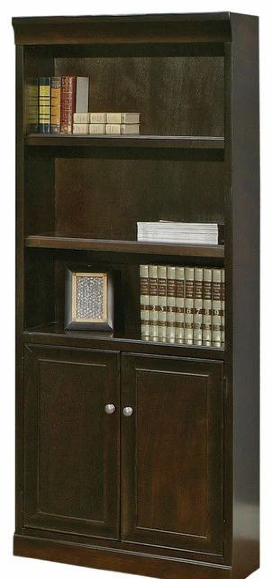 Bookcases * | Martin Furniture Fulton Library Bookcase