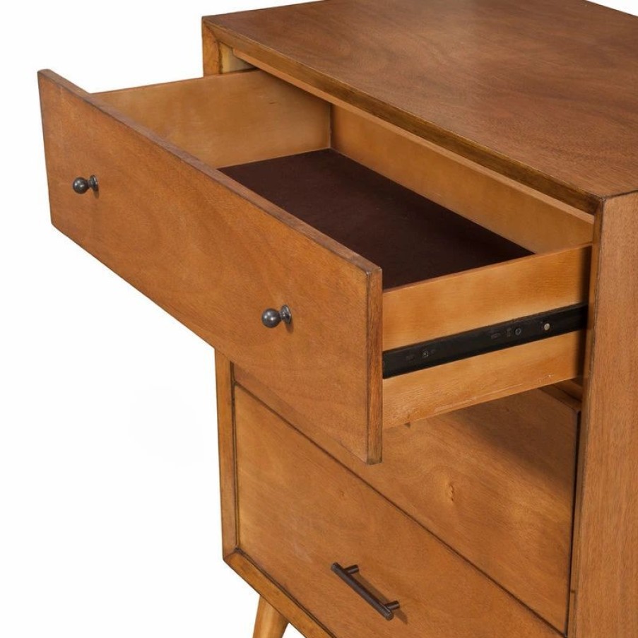 Accent Chests & Cabinets * | Alpine Furniture, Inc Alpine Furniture Flynn Small Chest 966-04