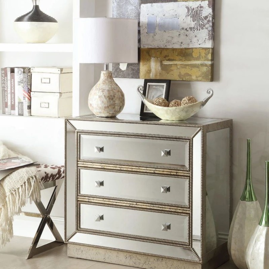 Accent Chests & Cabinets * | Coast To Coast Imports, Llc 3-Drawer Chest