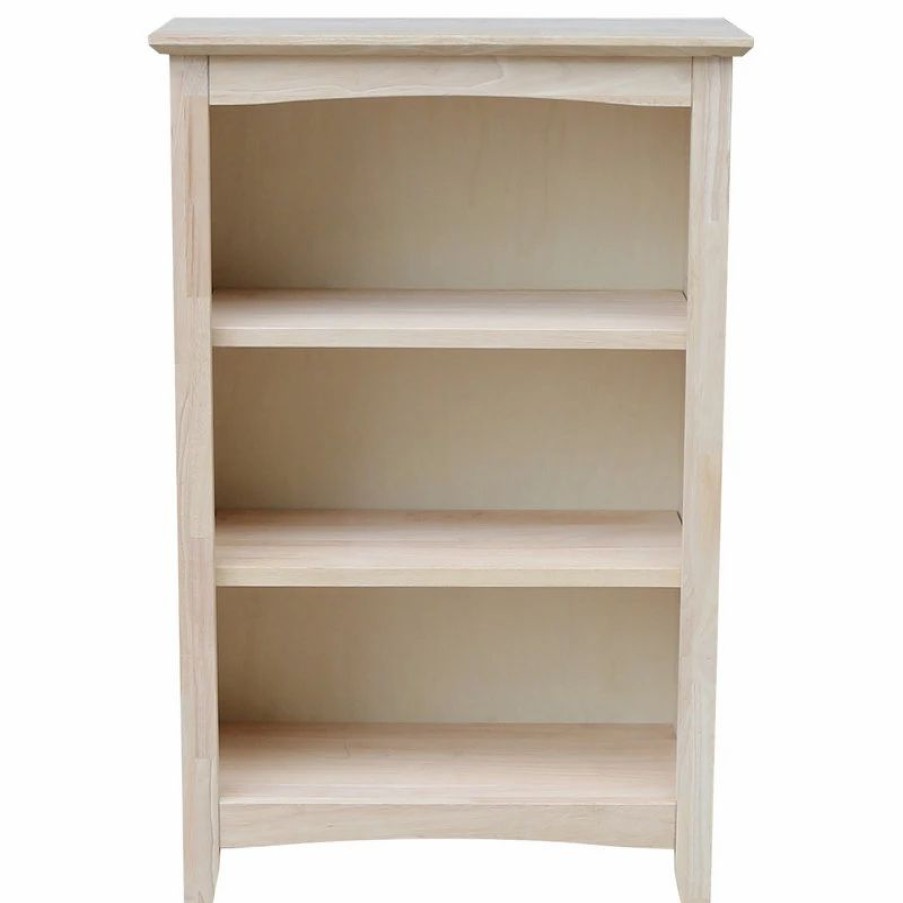 Bookcases * | Whitewood Industries Shaker Bookcase 36 In H