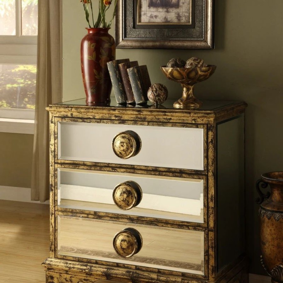 Accent Chests & Cabinets * | Coast To Coast Imports, Llc 3-Drawer Chest