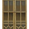 China Cabinets & Hutches * | Primitive Collections Cathedral Glass Cabinet