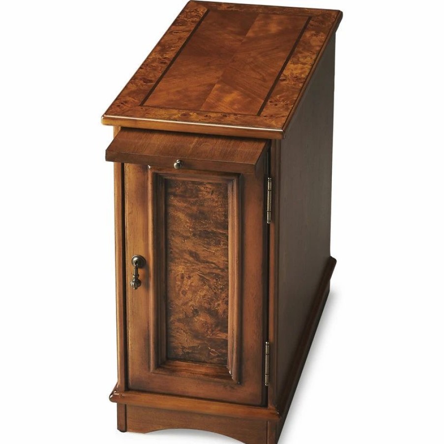 Accent Chests & Cabinets * | Butler Specialty Company Butler Harling Chairside Chest, Medium Brown