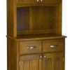 Buffets & Sideboards * | Homestyles Buffet Of Buffets Wood Buffet With Hutch In Brown