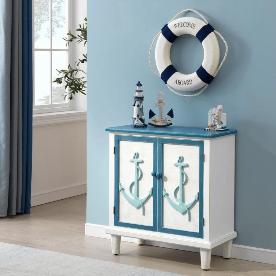 Accent Chests & Cabinets * | Coast To Coast Imports, Llc Coast To Coast Two Door Cabinet