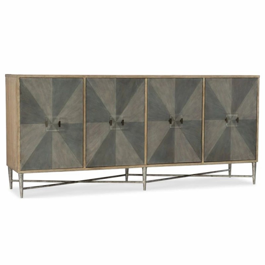 Buffets & Sideboards * | Hooker Furniture Melange Zola Four-Door Credenza