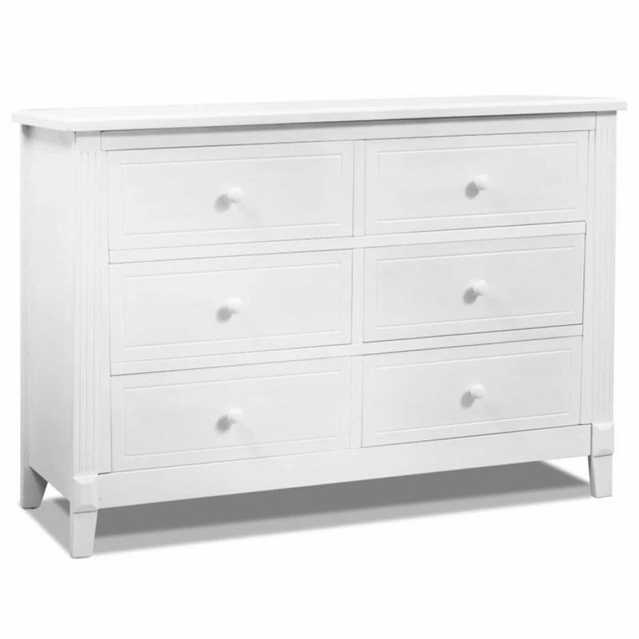 Dressers * | Sorelle Berkley Double Dresser In White