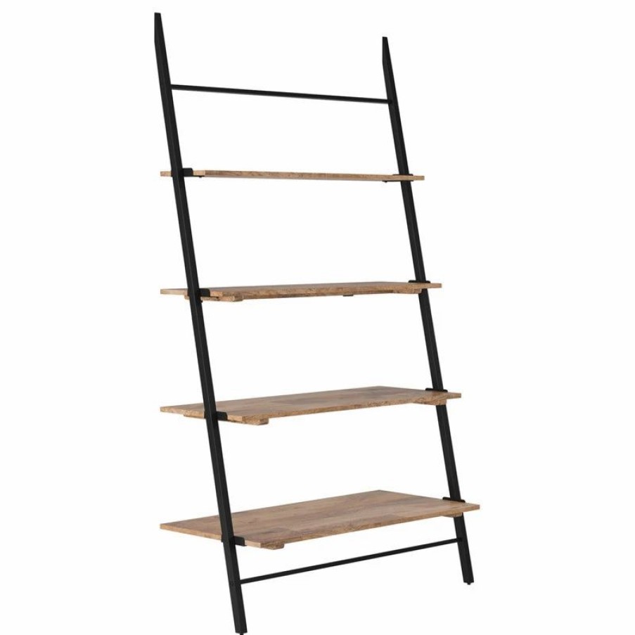 Bookcases * | Madeleine Home Inc. Lasalle Ladder Shelf, Natural