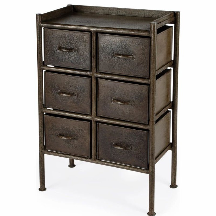 Accent Chests & Cabinets * | Butler Specialty Company Butler Cameron Industrial Chic Drawer Chest